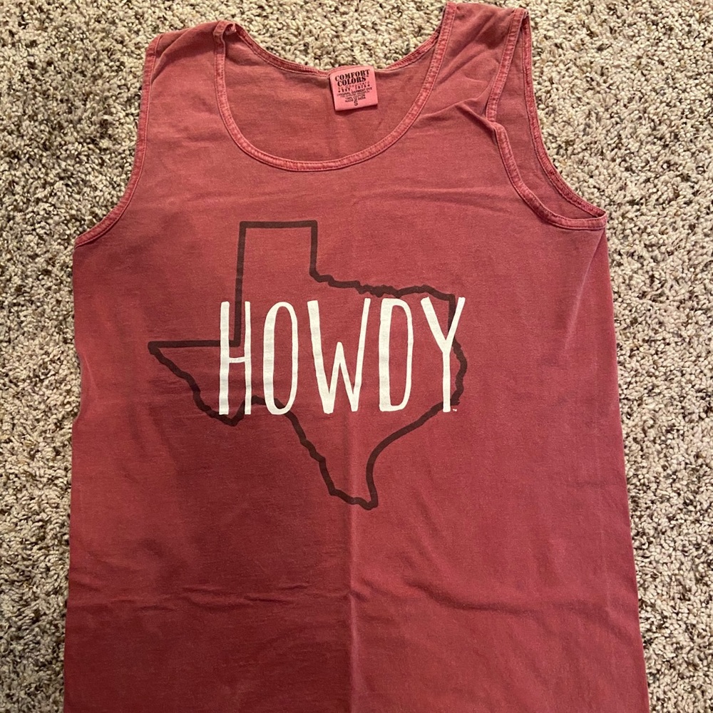 Howdy muscle tank!